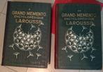 GRAND MEMENTO ENCYCLOPÉDIQUE LAROUSSE,tomes I et II, Livres, Série complète, Général, Enlèvement, Utilisé