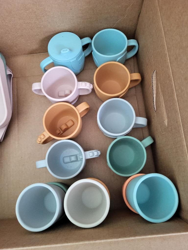 Eetgerei baby en peuter, Kinderen en Baby's, Ophalen, Zo goed als nieuw