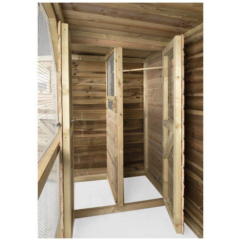 Volière Toon rechts, Ophalen of Verzenden, Nieuw, Hout, Volière