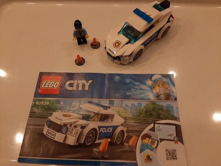 Lego City Police Set 60239 Police Patrol Car, Kinderen en Baby's, Speelgoed | Duplo en Lego, Zo goed als nieuw, Lego, Complete set