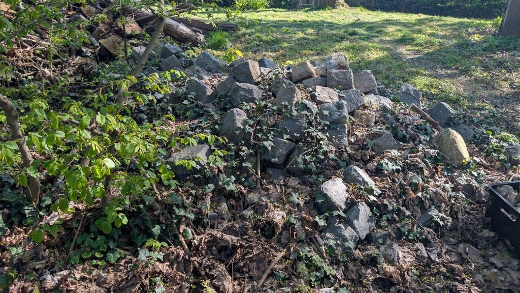 Gratis kasseien, Ophalen