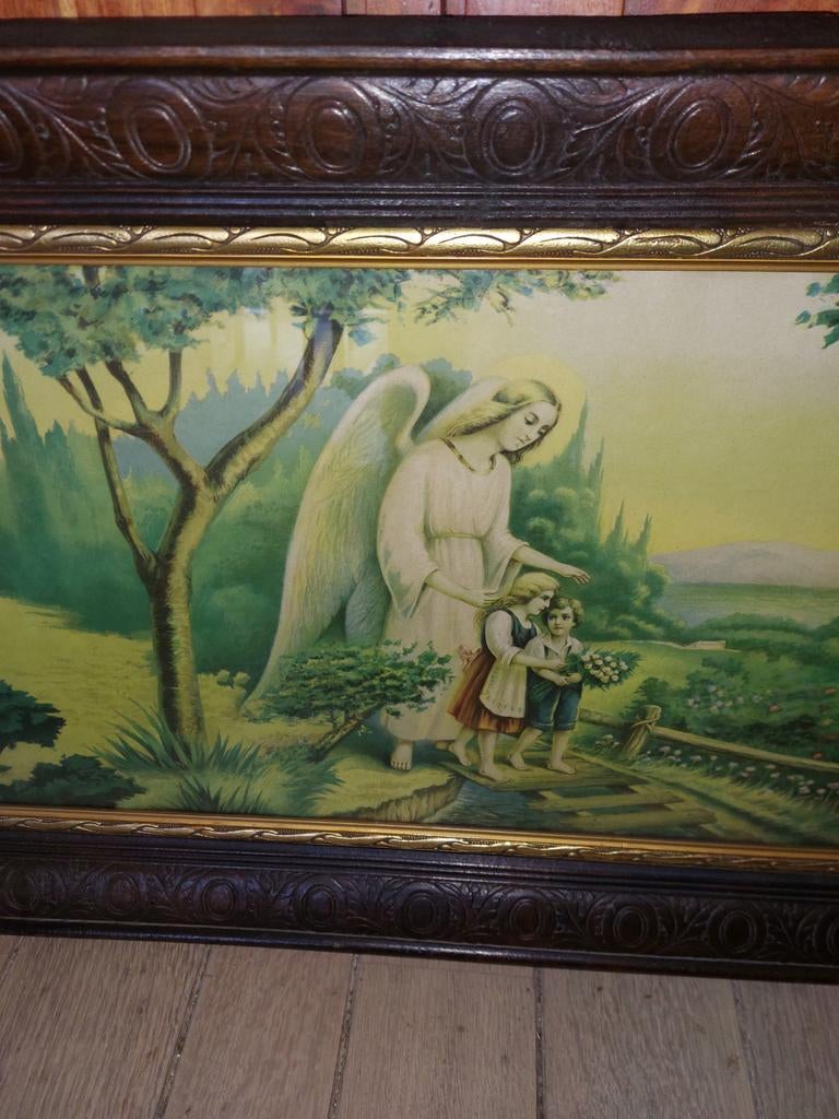 Schilderij van Heilige vrouw, Ophalen