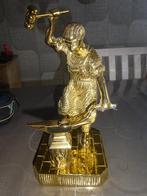 beeldje van smid in messing, Antiek en Kunst, Ophalen, Koper