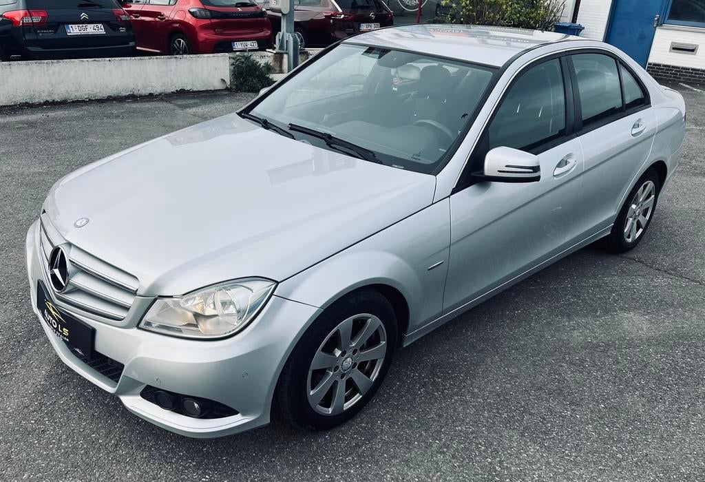 MERCEDES C180 132.000KM EURO5, Autos, Mercedes-Benz, Achat, Entreprise, Boîte manuelle, Noir