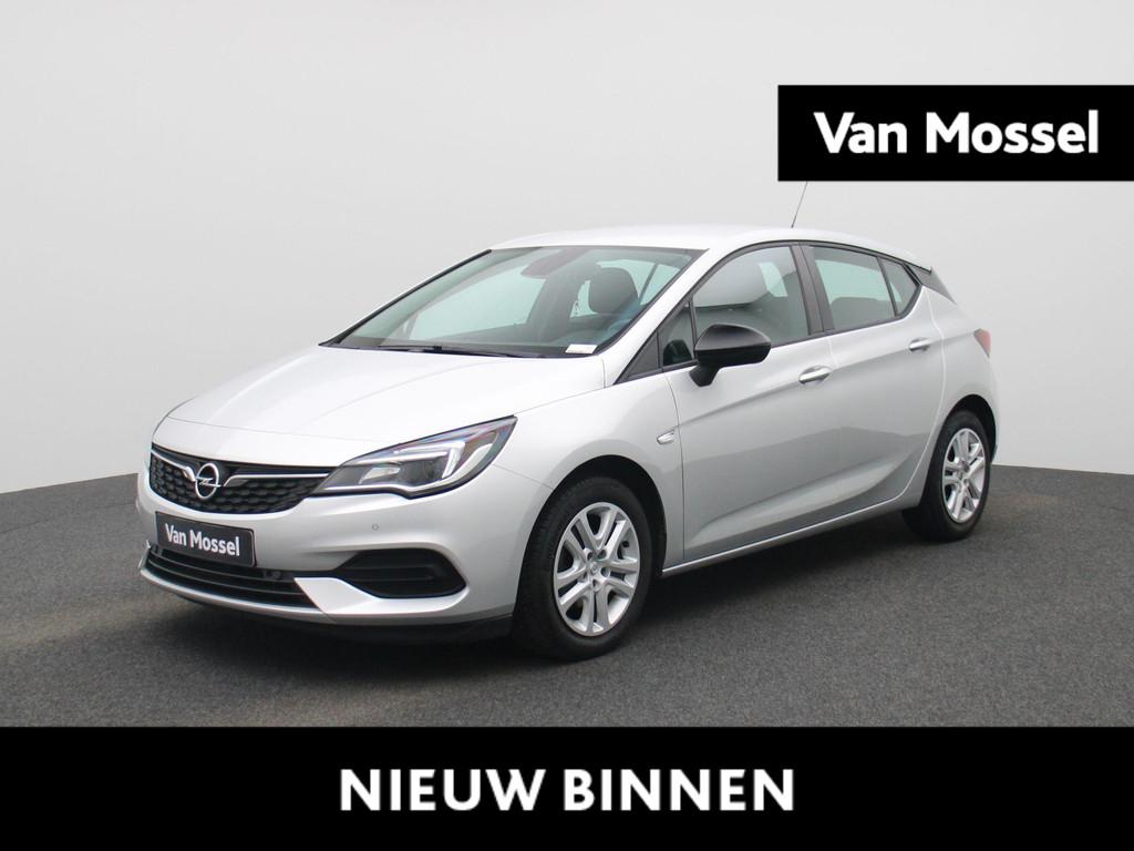 Opel Astra 1.2 Turbo 81kW S/S Edition, Auto's, Voorwielaandrijving, Stof, Zwart, Bedrijf
