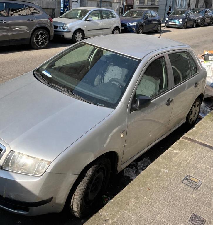 Skoda Fabia, Auto's, Skoda, Fabia, Benzine, 5 deurs, Handgeschakeld, Zilver of Grijs, Ophalen