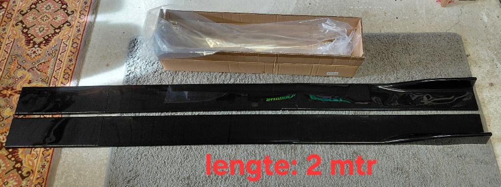 Sideskirts voor auto (universeel), Ophalen