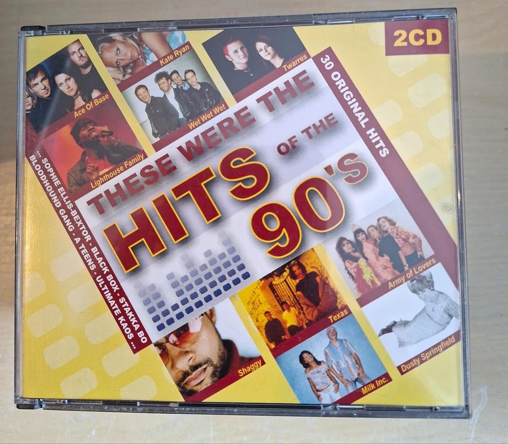 Boîte de 2 CD Ce sont les tubes des années 90 (Magic)., Enlèvement ou Envoi