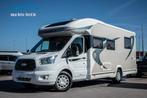 Chausson Titanium 768 Ford Aut. 170PK 4 Slaappl. QUEENSBED, Caravans en Kamperen, Mobilhomes, Automaat, Ringverwarming, Ford, 7 tot 8 meter