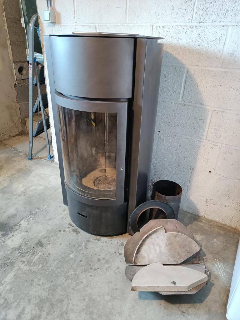 poële à bois Stuv 30, Maison & Meubles, Poêles, Enlèvement, Utilisé, Bois, Poêle à bois