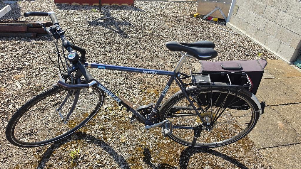 heren fiets in goede staat / 21 versnellingen, Fietsen en Brommers, Velgrem, Versnellingen, Zo goed als nieuw, 53 tot 57 cm