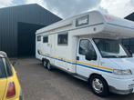 Euramobil camper, Caravans en Kamperen, Mobilhomes, Alkoof, Fiat, Luifel, 7 tot 8 meter