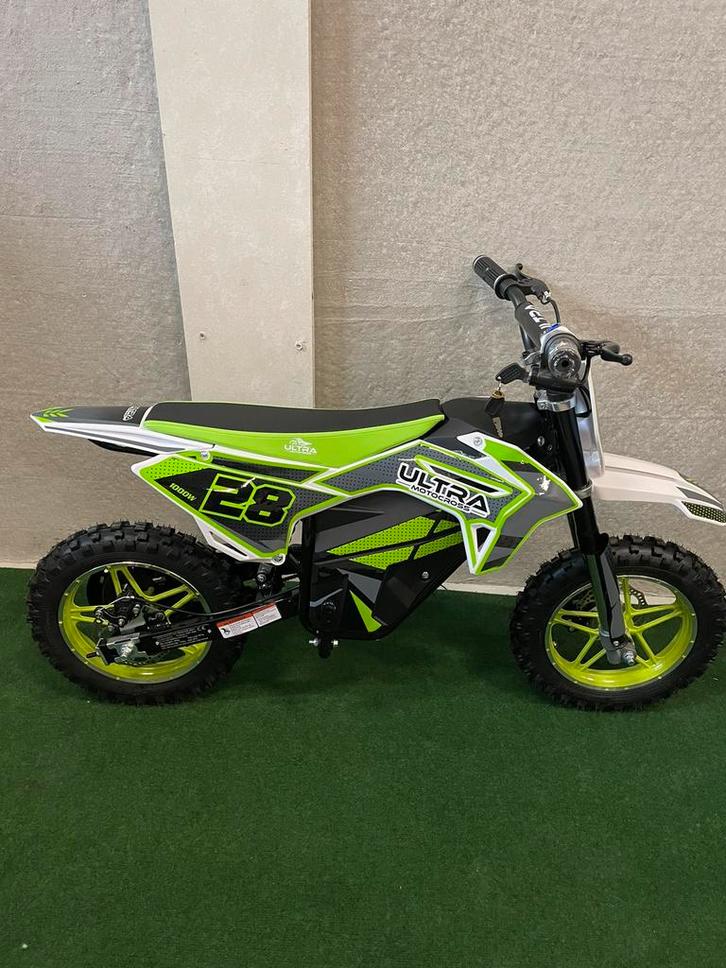 Nieuwe Ultra 1000 watt elektrische groene kinder crossmotor, Enfants & Bébés, Jouets | Extérieur | Véhicules à batterie, Neuf
