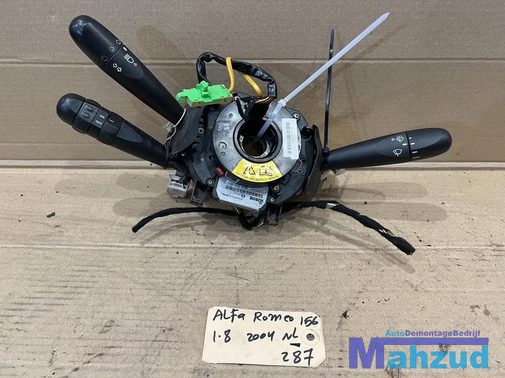 ALFA ROMEO 156 Licht ruitenwisser sleepring cruise schakelaa, Dpofca@stellantis.com, Stellantis Europe S.p.A., Utilisé, Alfa Romeo