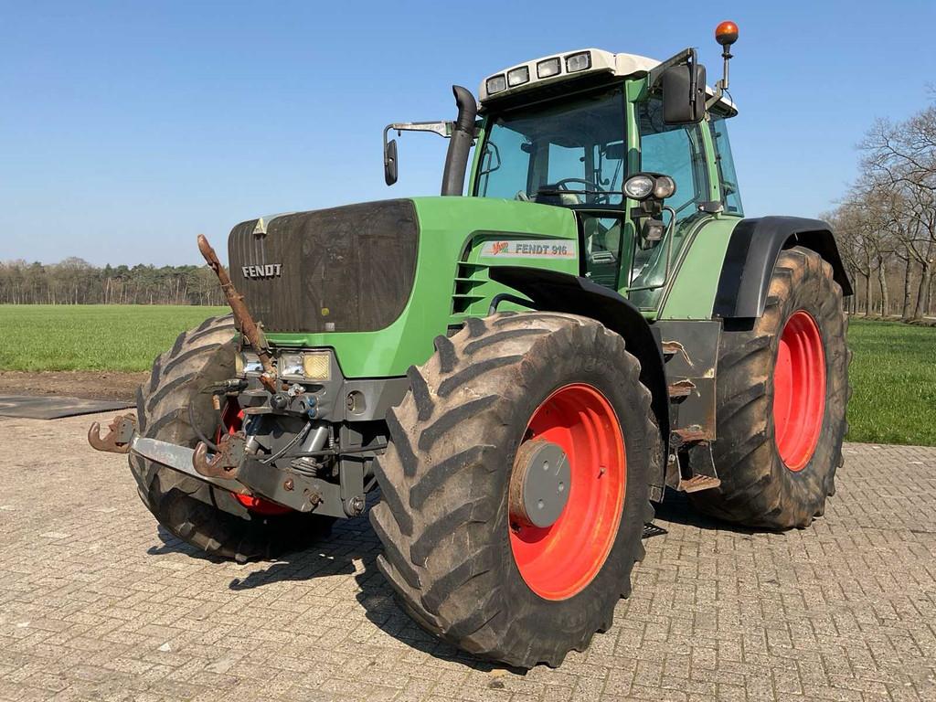 Tracteur agricole Fendt 916 Vario TMS à traction intégrale, Utilisé, Fendt
