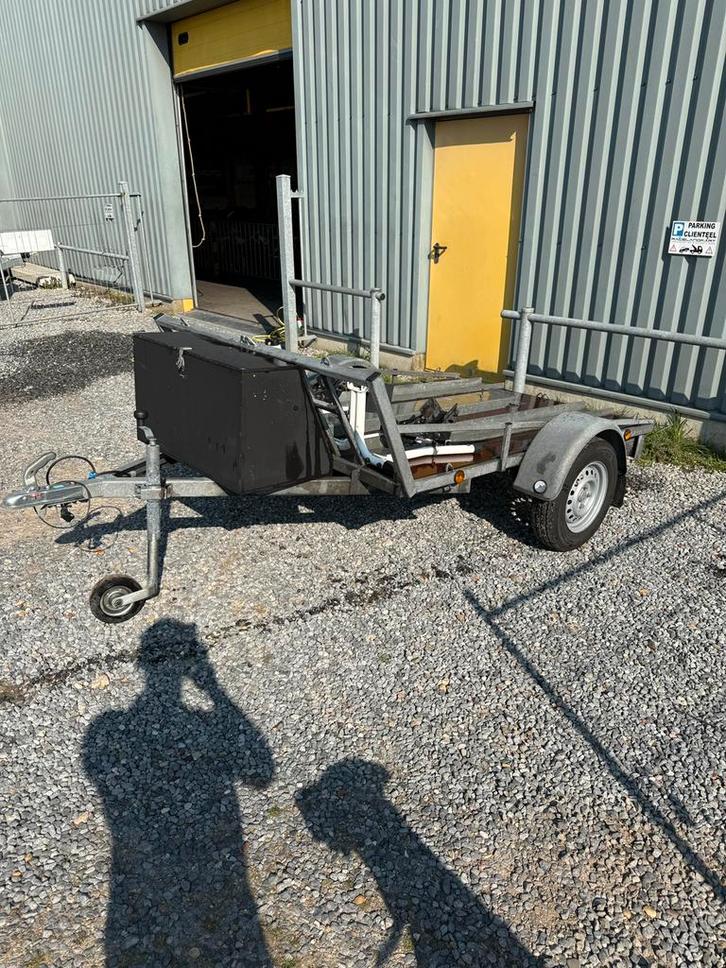 Remorque/remorque pour 2 motos !, Autos : Divers, Remorques, Utilisé, Enlèvement