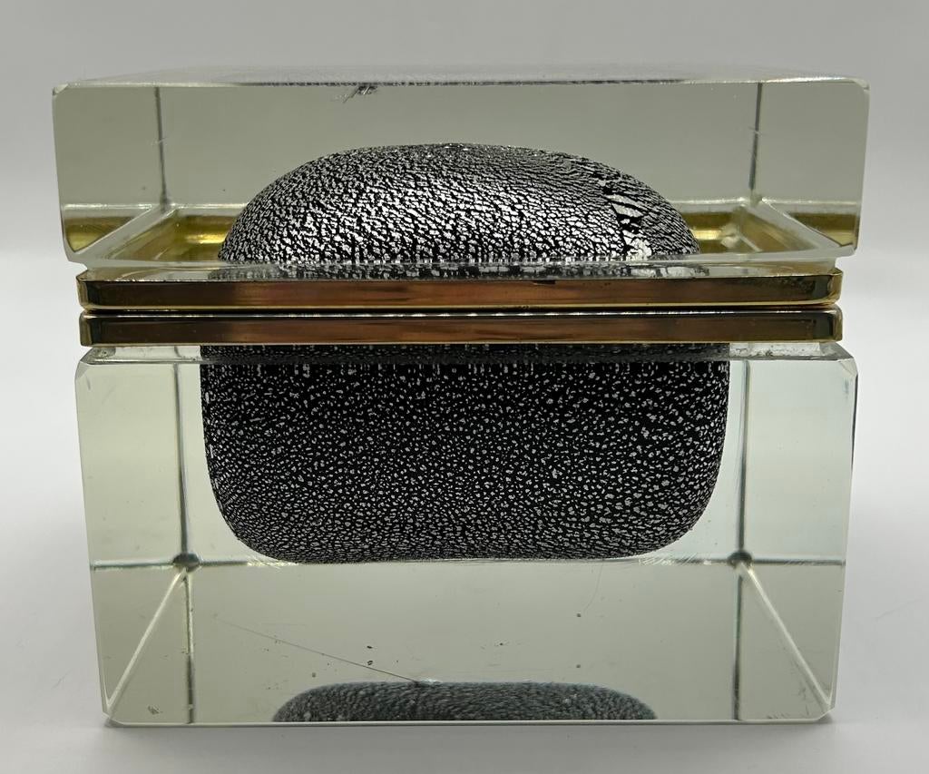 Gianfranco Mandruzzato murano juwelery box 1990’s, Enlèvement ou Envoi
