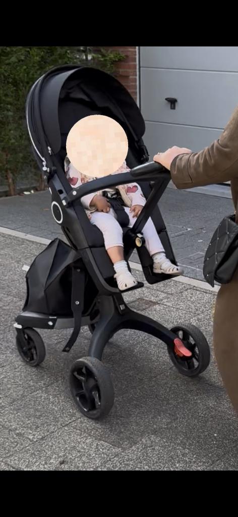 Kinderwagen stokke xplory, Gebruikt, Ophalen of Verzenden, Met reiswieg, Kinderwagen