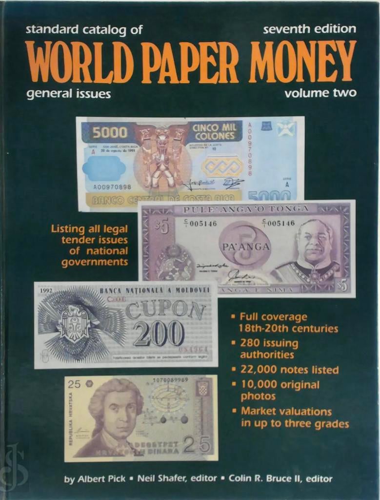 Boek world paper money 7th edition, Ophalen of Verzenden