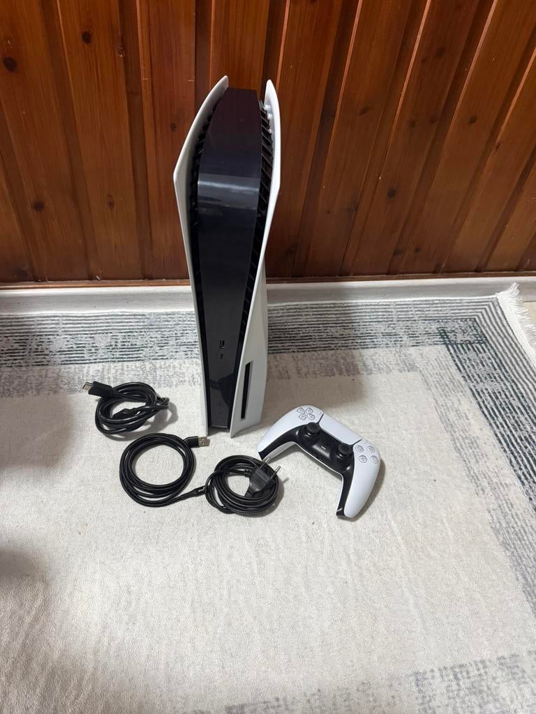 Ps5 disc edition 1 controller alle kabels werkt perfect, Ophalen, Zo goed als nieuw, Playstation 5