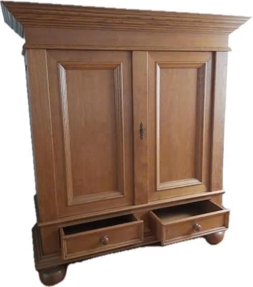 comptoir en chêne fait main (Zemst), Maison & Meubles, Armoires | Autre, Enlèvement, Utilisé