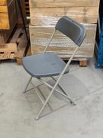 Klapstoelen Antraciet, Ophalen, Kunststof, Gebruikt, Grijs
