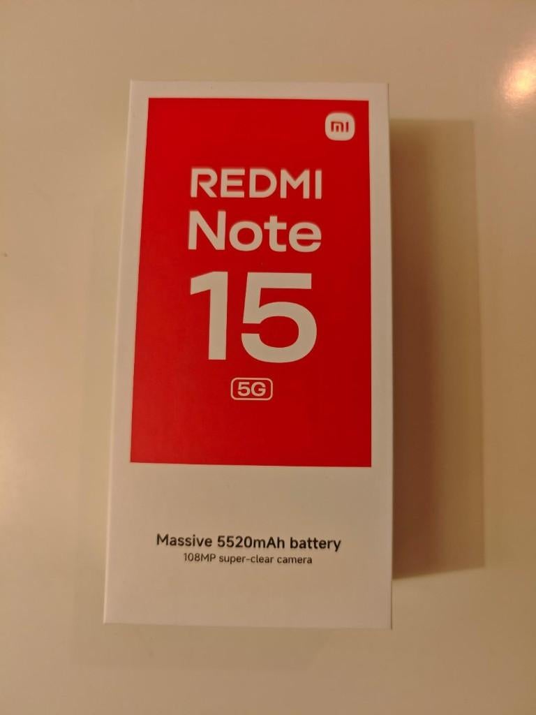 Redmi Note 15 5G - NEUF - Emballage non ouvert, Neuf, 10 mégapixels ou plus, Enlèvement ou Envoi, Sans abonnement