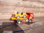 Playmobil takelwagen met auto en accessoires, Enlèvement, Utilisé, Playmobil en vrac
