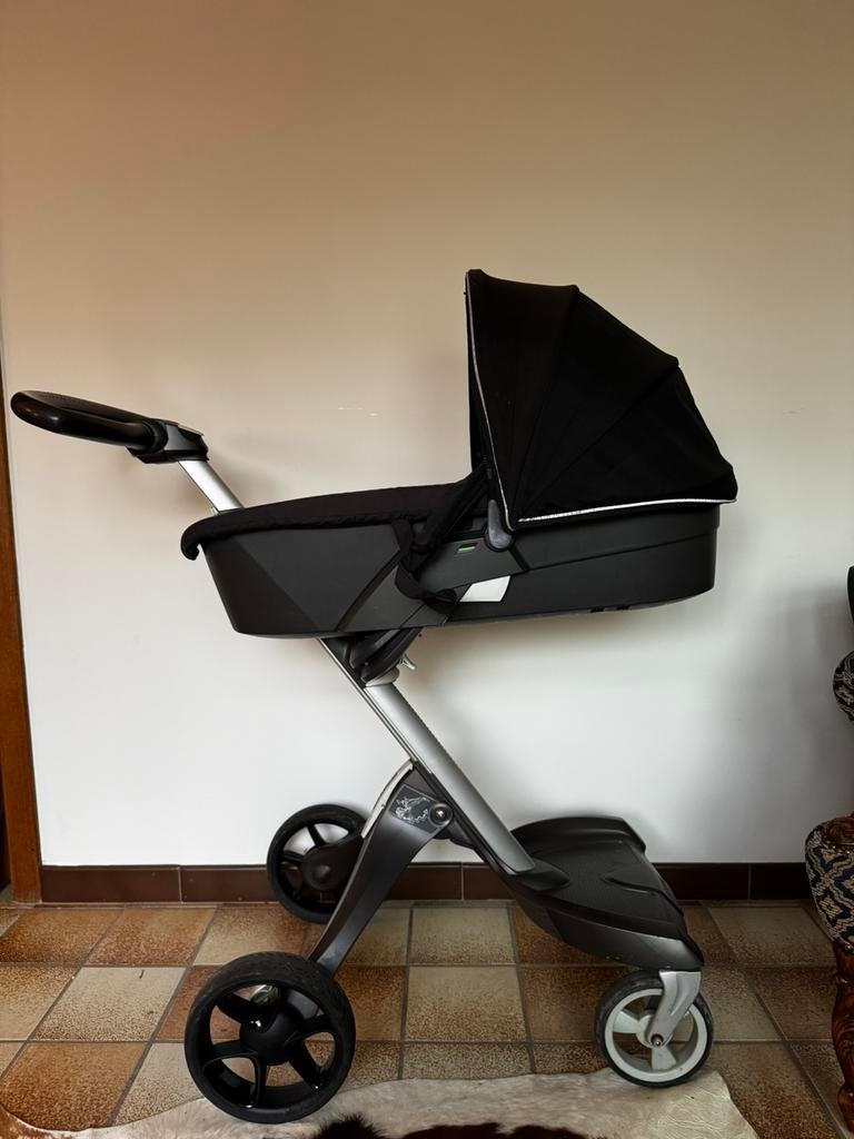 Stokke - kinderwagen, Kinderen en Baby's, Kinderwagens en Combinaties, Gebruikt, Combiwagen, Verstelbare duwstang, Ophalen