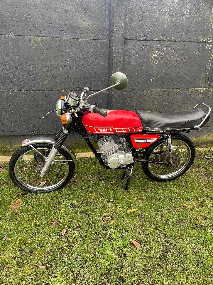 yamaha rd 50 dx, Fietsen en Brommers, Brommers | Oldtimers, Yamaha, Ophalen