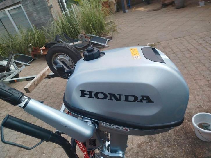 Honda 4 pk 4 takt 2024, Watersport en Boten, Buiten- en Binnenboordmotoren, Buitenboordmotor, Minder dan 5 pk, Ophalen
