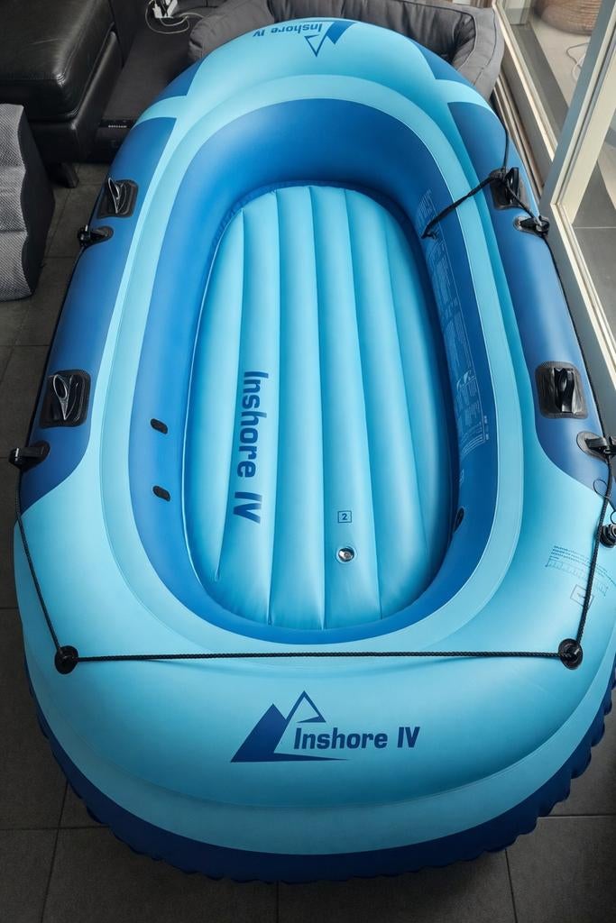 Inshore IV, Watersport en Boten, Roeiboten, Ophalen, Zo goed als nieuw, Polyester, Met roeispanen of peddels