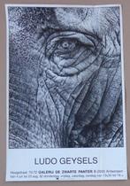 LUDO GEYSELS / AFFICHE / KLEURZEEFDRUK / 90x60cm / PANTER, Enlèvement ou Envoi