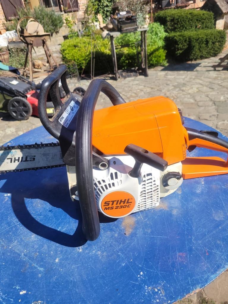 Kettingzaag Stihl MS 230c, Doe-het-zelf en Bouw, Ophalen, Kettingzaag