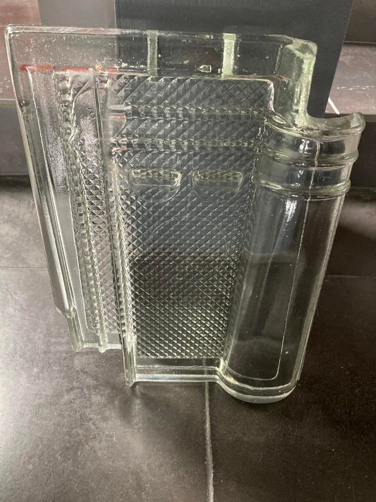 Glazen dakpannen Pottelberg, Doe-het-zelf en Bouw, Dakpannen en Dakbedekking, Ophalen, Zo goed als nieuw, Dakpannen