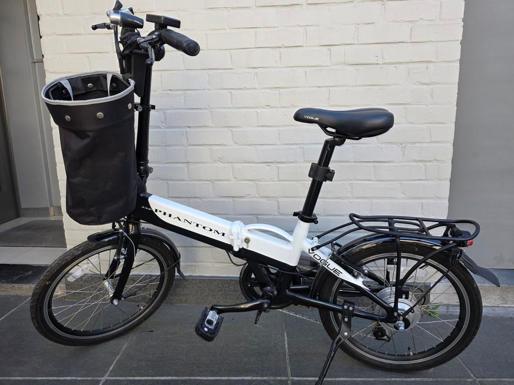 Elektrische vouwfiets merk PHANTOM, Ophalen, Zo goed als nieuw, Totaal opvouwbaar