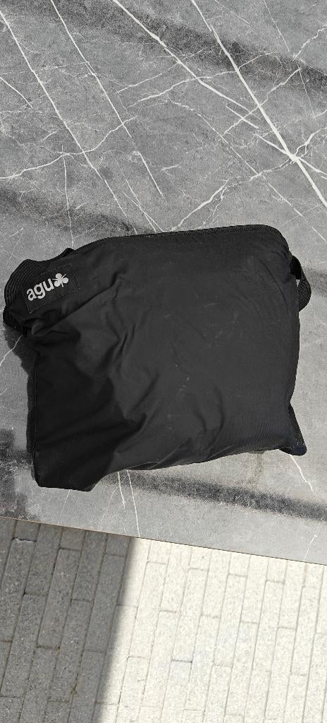 Opvouwbare regenjas AGU, Ophalen, Zwart, Zo goed als nieuw, AGU