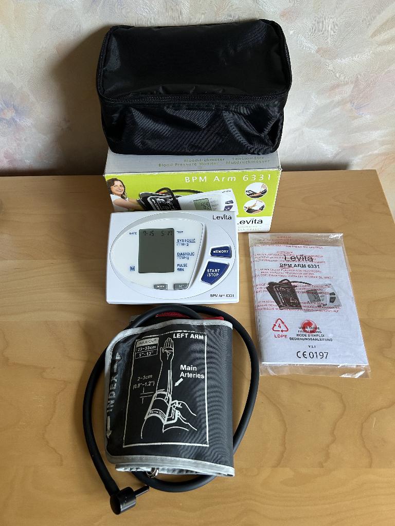 Tensiomètre Levita BPM Arm 6331, Enlèvement, Utilisé