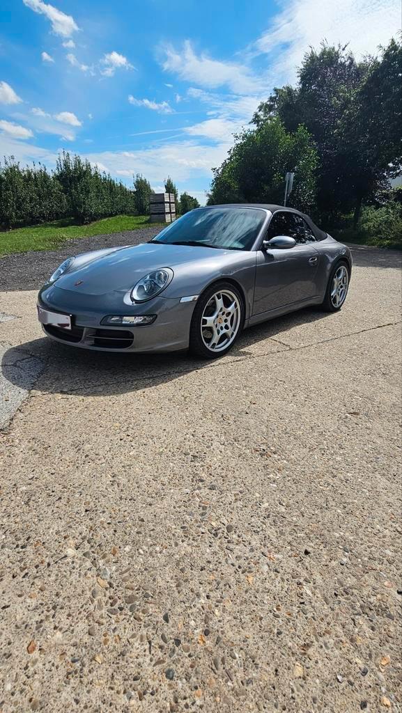 Porsche carrera.S 3l.8 .997. 2005., Autos, Porsche, Particulier, Essence, Cabriolet, 2 portes, Boîte manuelle, Noir, Cuir, Carnet d'entretien