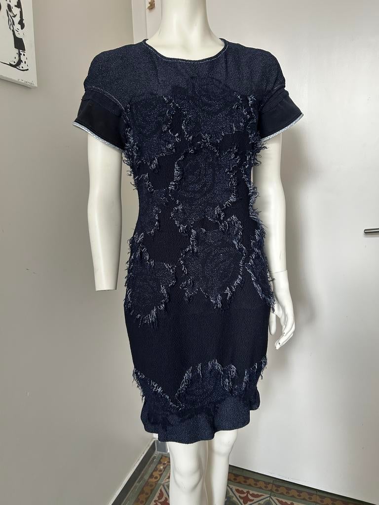 St.John robe cocktail marine 12 ou L 42, Vêtements | Femmes, Robes, Comme neuf, Enlèvement ou Envoi