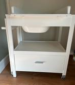 Table a langer avec baignoire, Enlèvement ou Envoi, Comme neuf, Bois