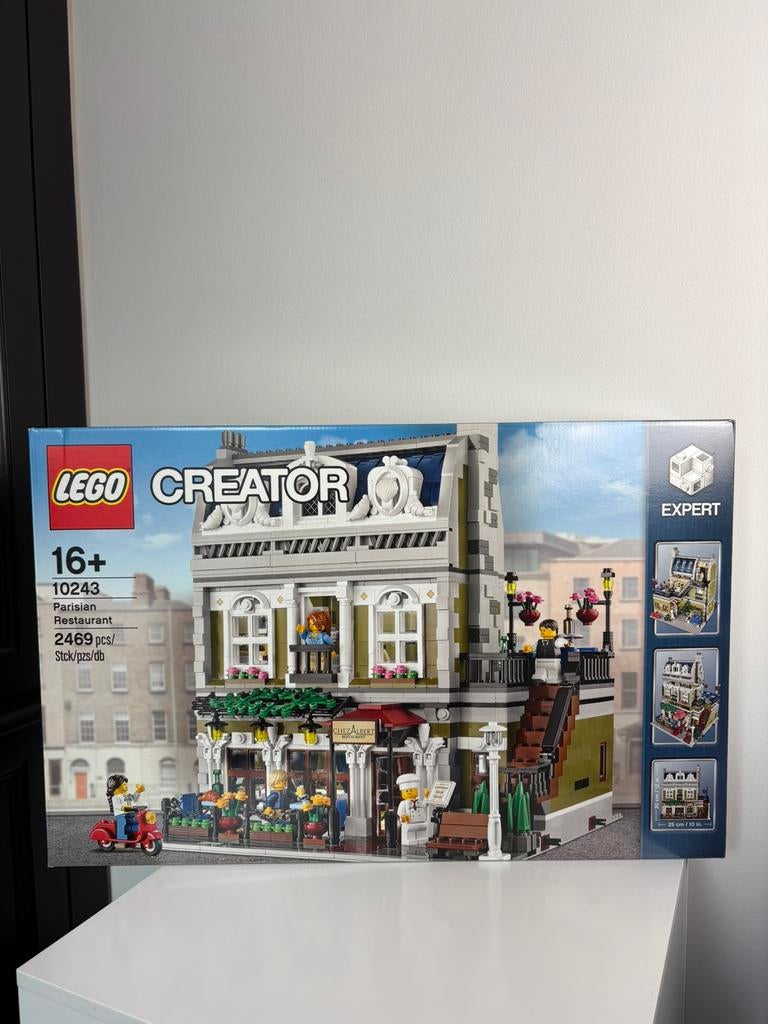 Lego Creator Expert 10243 Parisian Restaurant, Kinderen en Baby's, Lego, Nieuw, Ophalen of Verzenden, Compleet