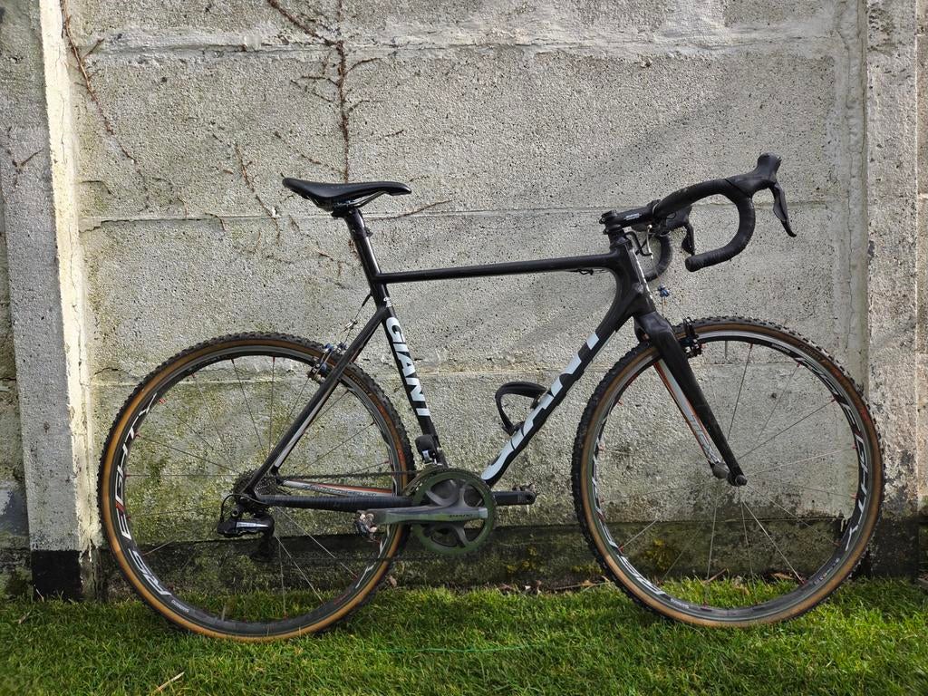Gravel / Cross fiets Giant Advanced SL full Carbon, Enlèvement, Carbone, Giant