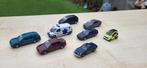 set met 8x mooie auto's H0 1:87 busch rietze herpa, Ophalen of Verzenden, Zo goed als nieuw