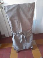 Housses (7)pour chaises couleur beige/taupe., Maison & Meubles