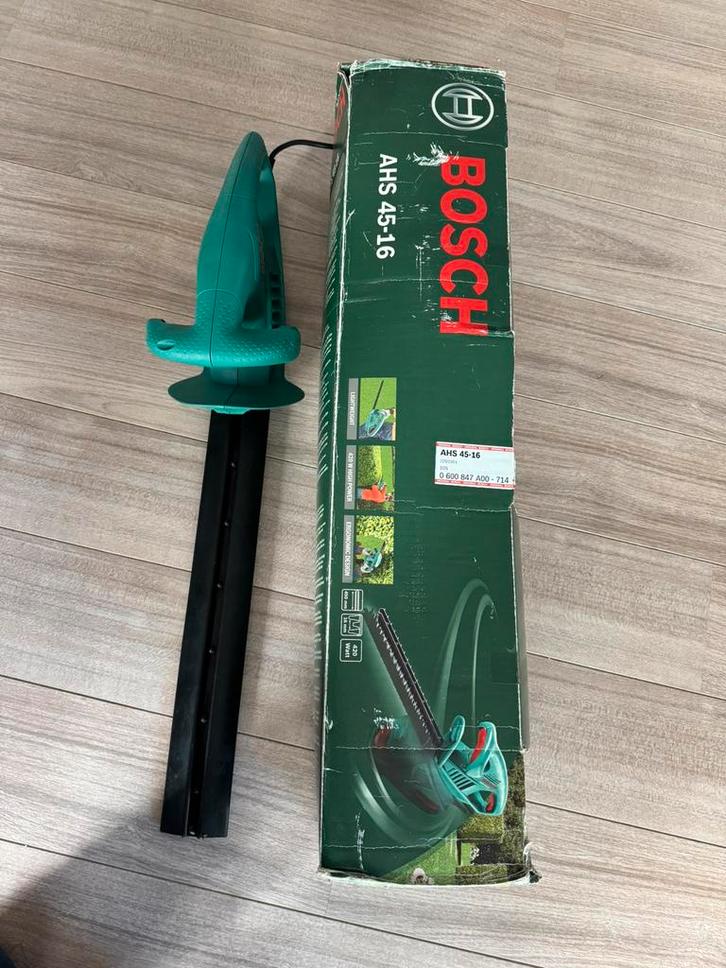 Bosch AHS 45-16 heggenschaar, Jardin & Terrasse, Taille-haies, Comme neuf, Enlèvement