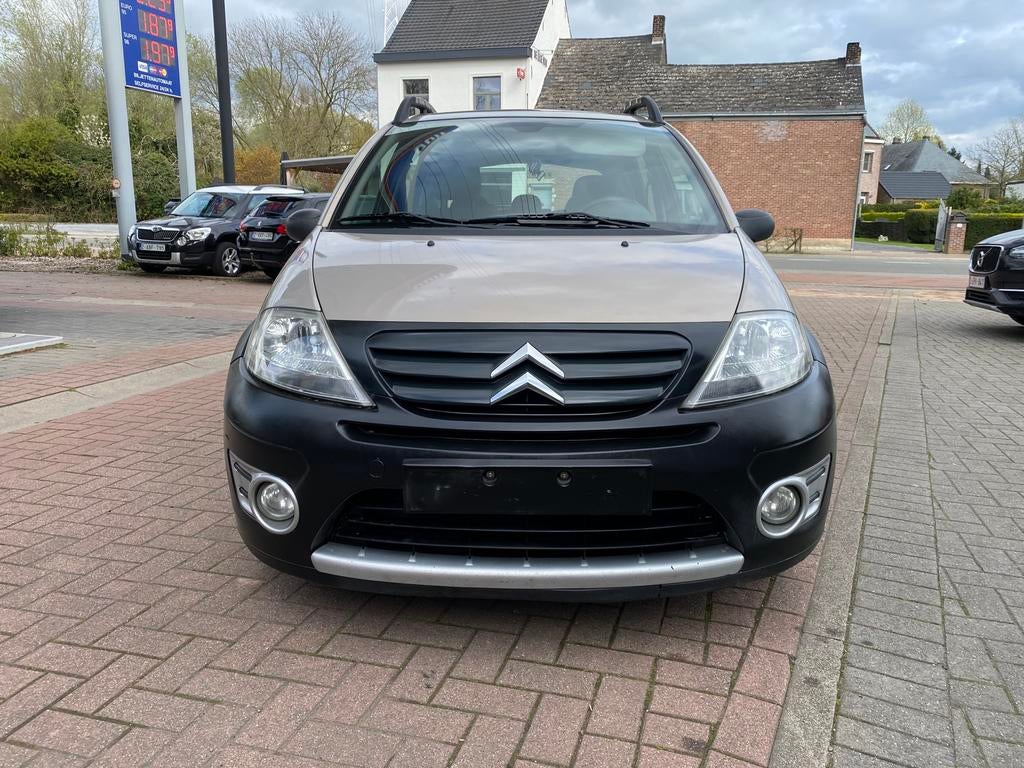 Citroën C3 1.4 - BENZINE - AIRCO - 234.000km - 2006, Stof, 1396 cc, Beige, Bedrijf