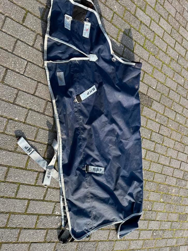 qhp 100 gram outdoor deken maat 145/195, Dieren en Toebehoren, Paarden en Pony's | Dekens en Dekjes, Zo goed als nieuw, Deken
