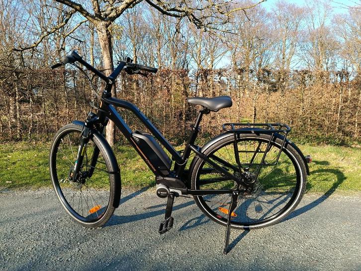 E-bike Moustache Bosch Active Line, Fietsen en Brommers, Elektrische fietsen, Zo goed als nieuw, Moustache, 50 km per accu of meer
