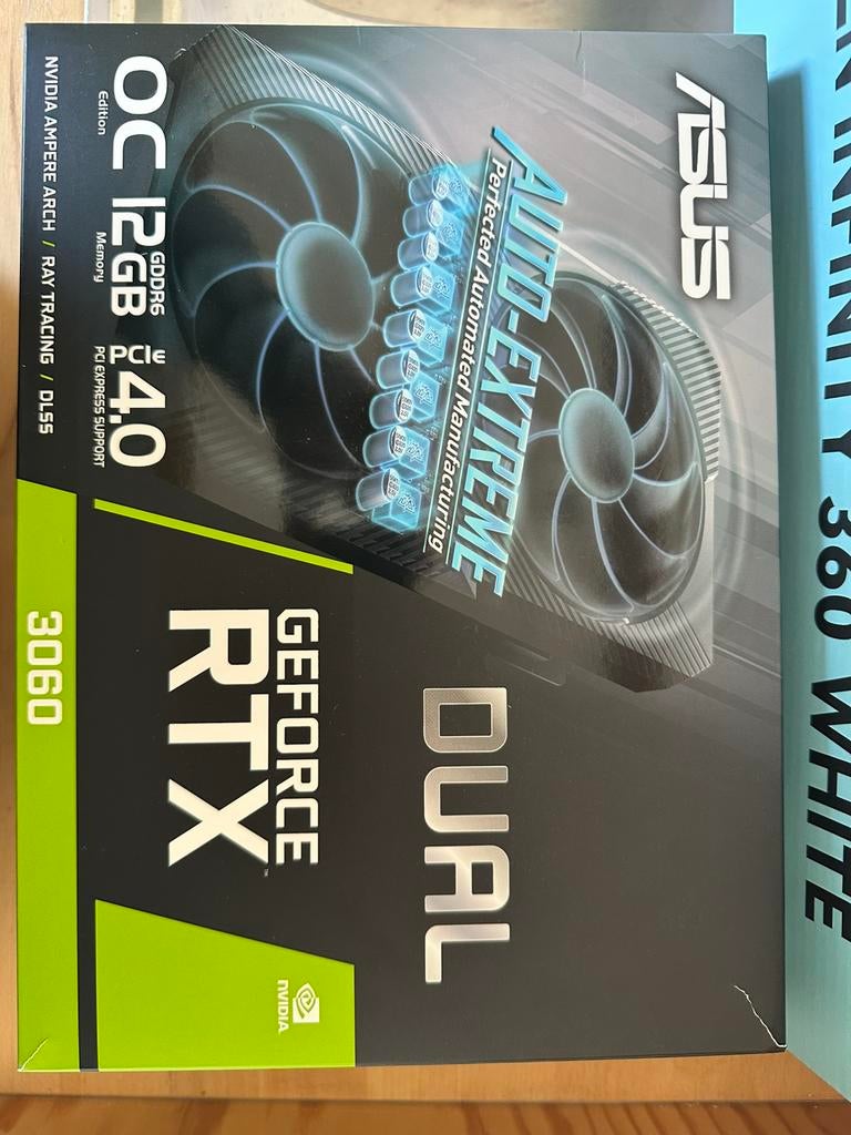 Nvidea Rtx 3060 dual 12gb met garantie!, Computers en Software, Moederborden, Ophalen of Verzenden, Zo goed als nieuw